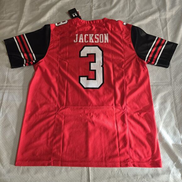 Utah Utes SINGER #3 Under Armour Replica Football Player Jersey NWT Mens XXL 2XL - Picture 6 of 11